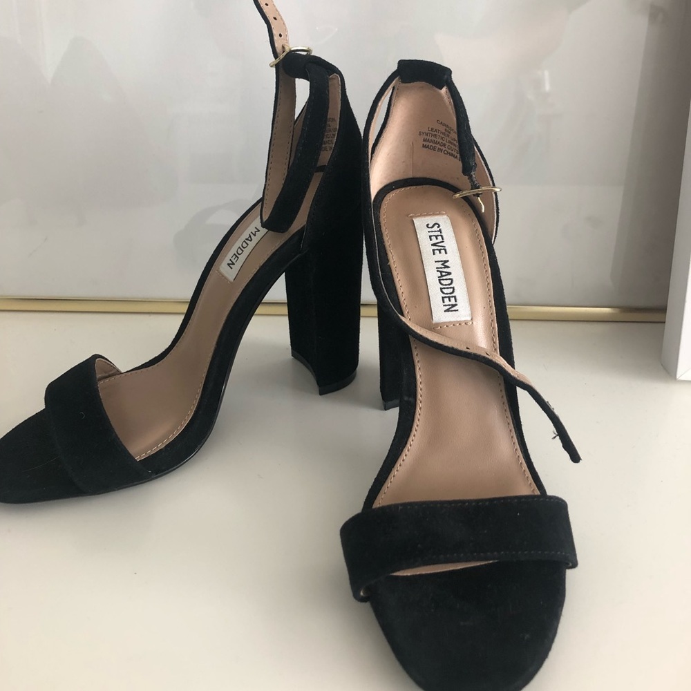 Steve Madden black heels